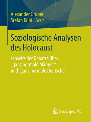 cover image of Soziologische Analysen des Holocaust